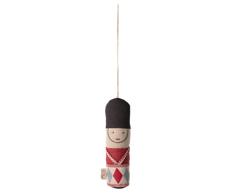Maileg Garde Ornament rot Stoffanhänger Leibwache ca. 10 cm Baumschmuck