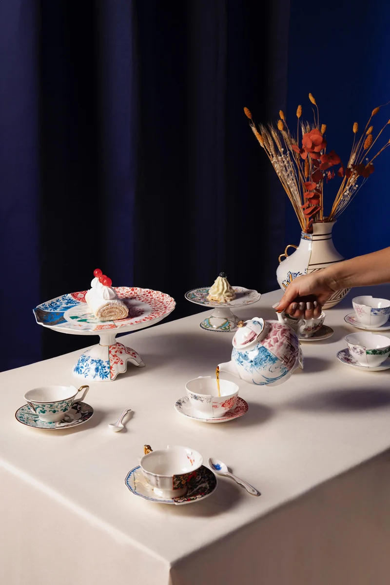 Teetasse Hybrid KANNAUJ 2er-Set, Porzellan