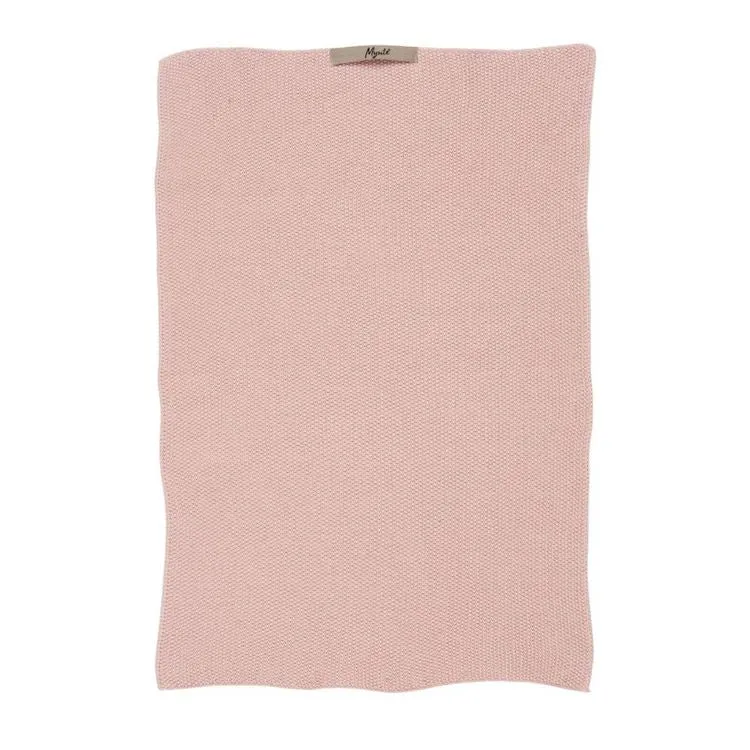 IB Laursen Handtuch Mynte Rose Shadow gestrickt
