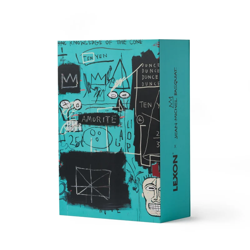 Geschenkset EQUALS PI Lexon x Jean-Michel Basquiat