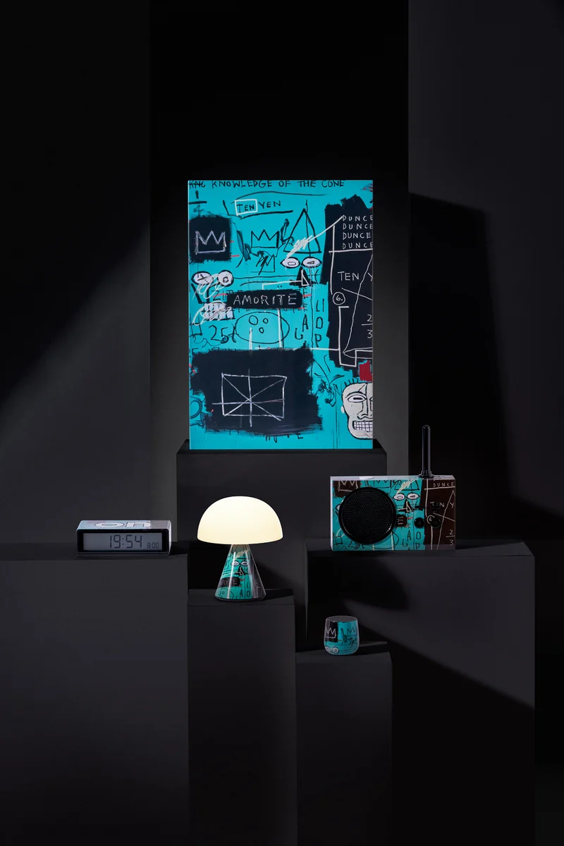 Geschenkset EQUALS PI Lexon x Jean-Michel Basquiat
