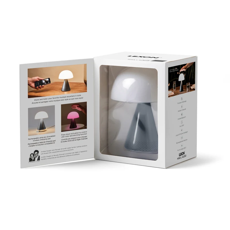 Audio-Tischlampe MINA L
