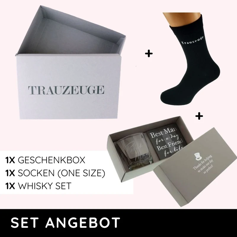 Geschenkset Trauzeuge