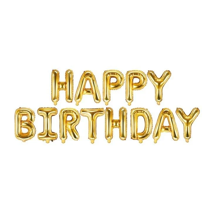 Folienballon Happy Birthday