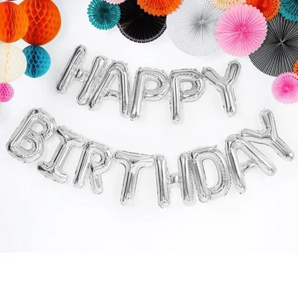 Folienballon Happy Birthday