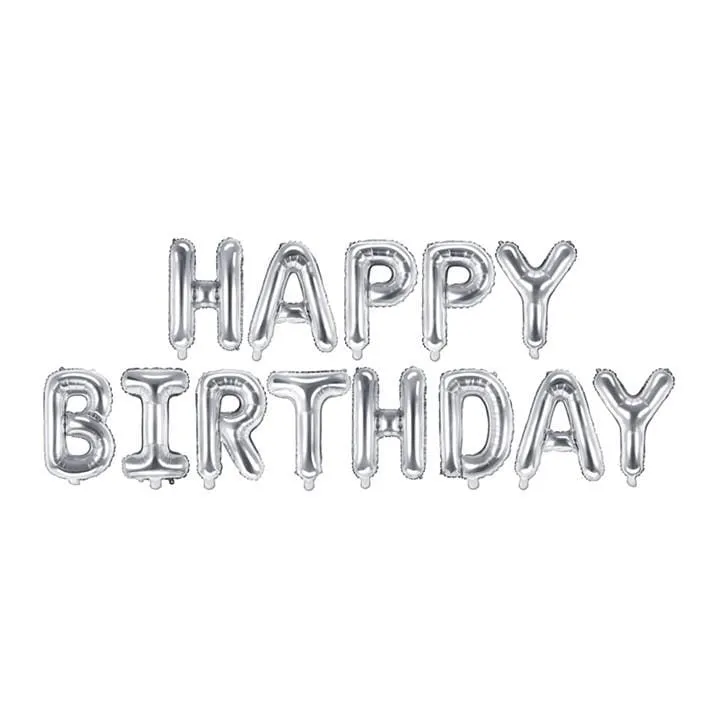 Folienballon Happy Birthday