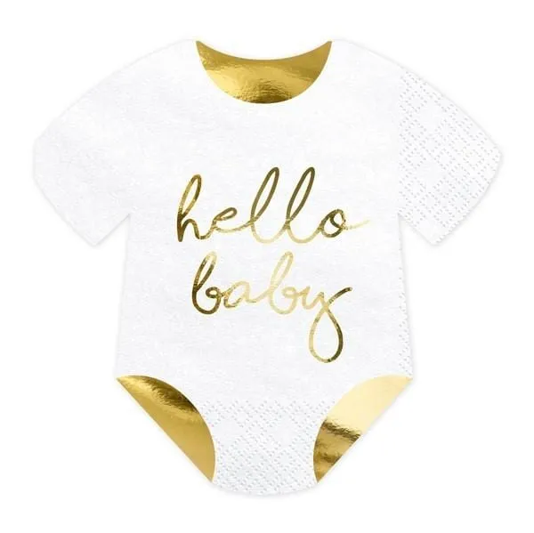 Servietten hello baby (20 Stück)