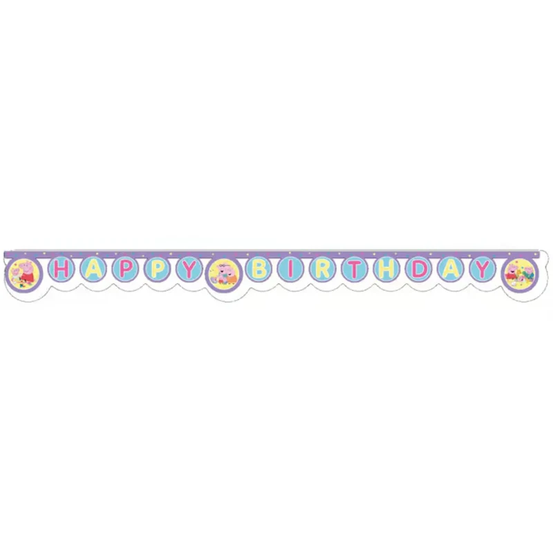 "Peppa Pig Made With Love" Partydeko Artikel
