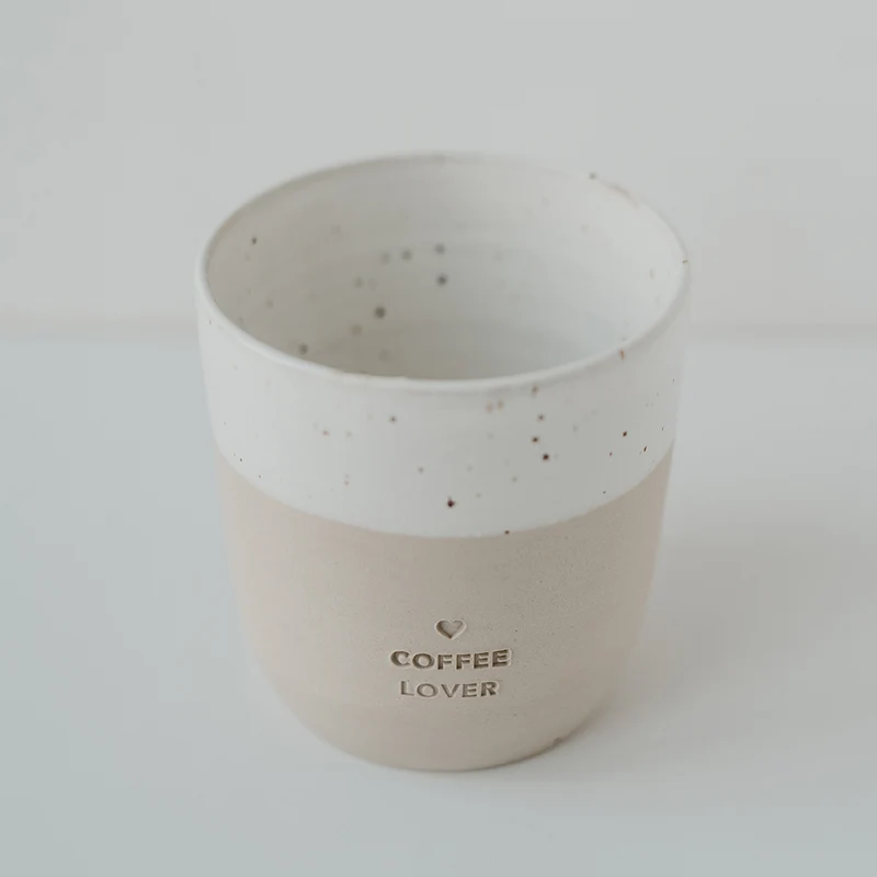 Eulenschnitt Becher Coffee Lover
