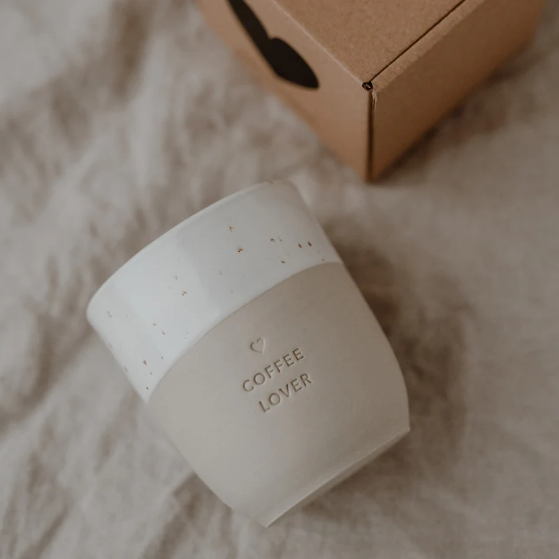 Eulenschnitt Becher Coffee Lover