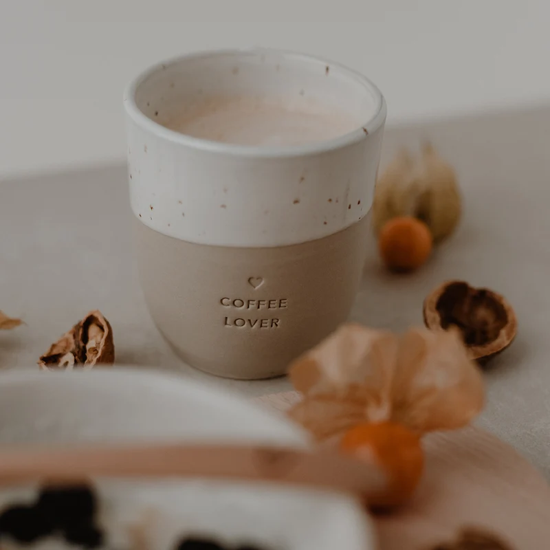 Eulenschnitt Becher Coffee Lover