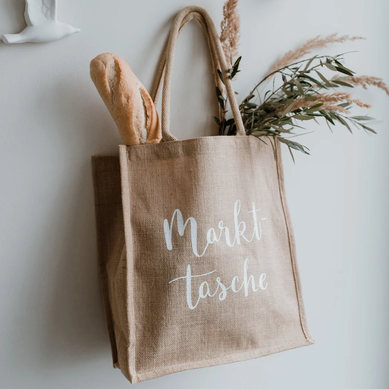 Eulenschnitt Juteshopper Markttasche