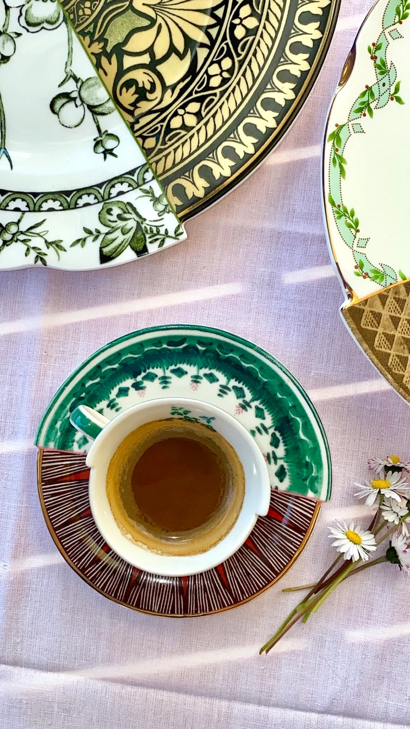 Kaffeetasse Hybrid CHUCHITO 2er-Set, Porzellan