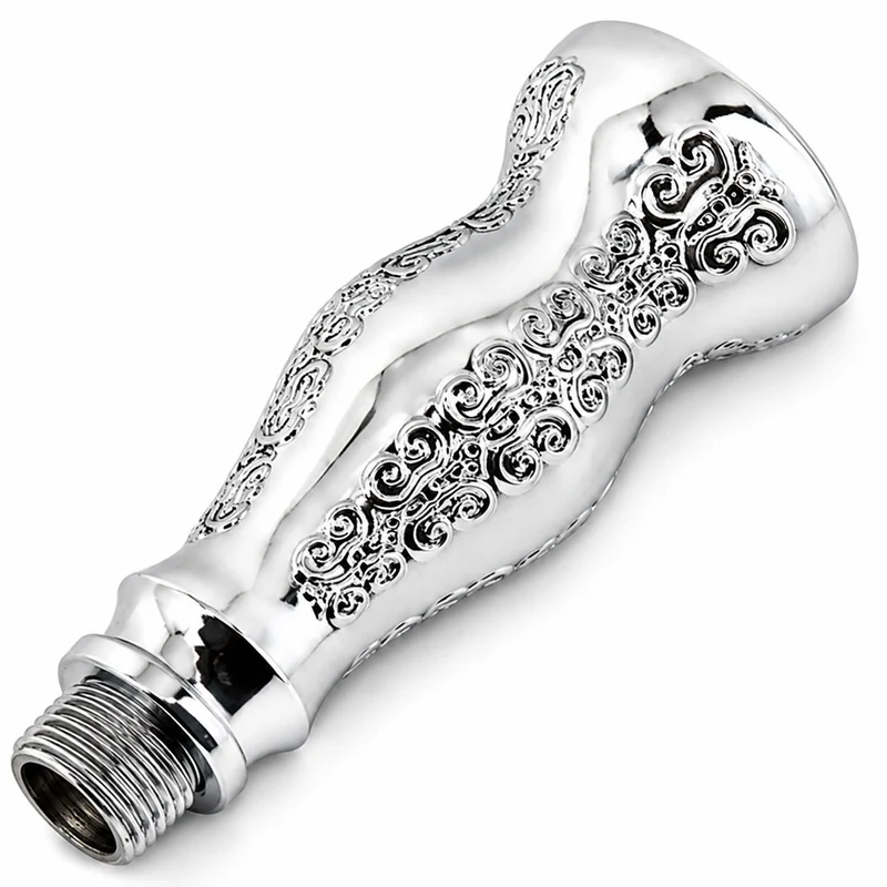 Gehstock aus Metall "Golden Jewel" | Schwarz Gold