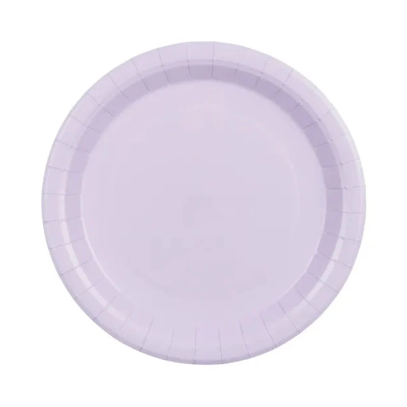 Pappteller 23cm/6 Stk. | Unifarben
