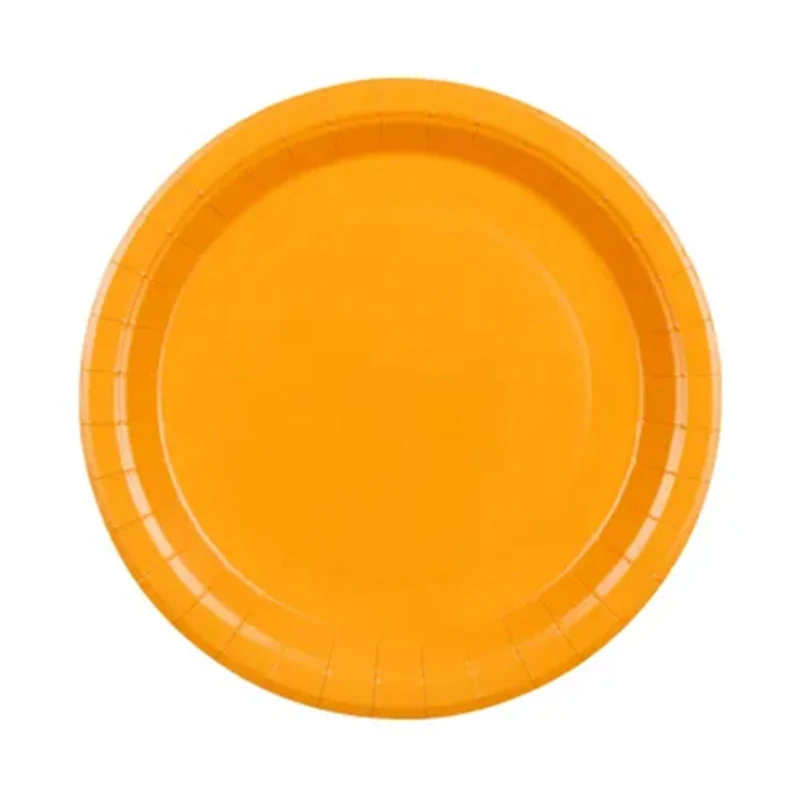 Pappteller 23cm/6 Stk. | Unifarben