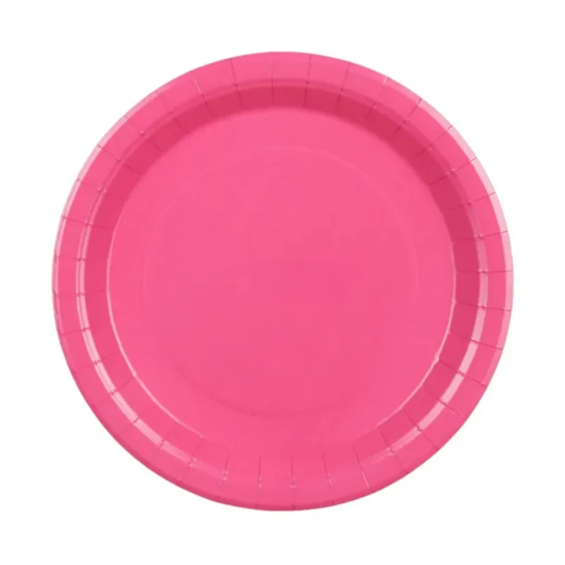 Pappteller 23cm/6 Stk. | Unifarben