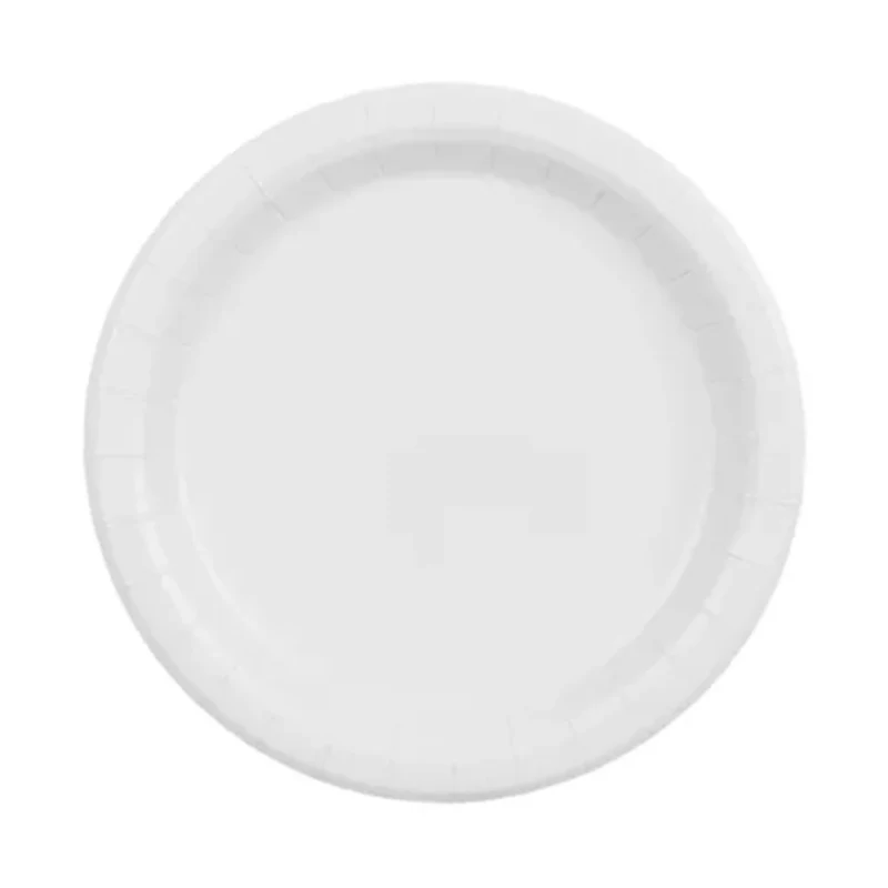Pappteller 23cm/6 Stk. | Unifarben