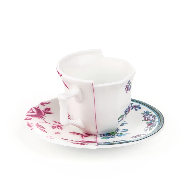 Kaffeetasse Hybrid LEONIA 2er-Set, Porzellan