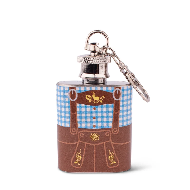 Mini-Flachmann "Lederhose"