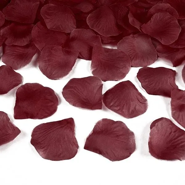 Rosenblätter aus Stoff (ca. 90-100 Stück)