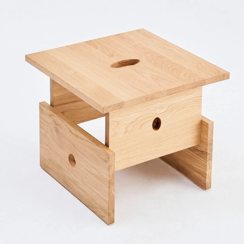 Wood Box Coffee Table Eiche - HAY