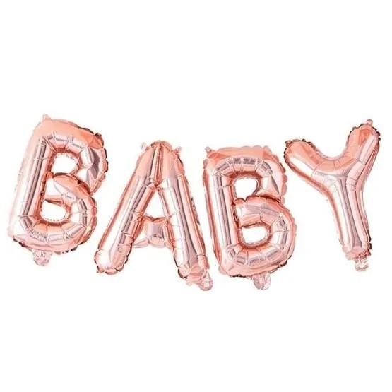Folienballon Girlande Baby