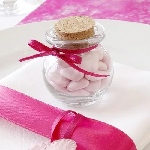 Gastgeschenk Rundglas klar (1 Stück)