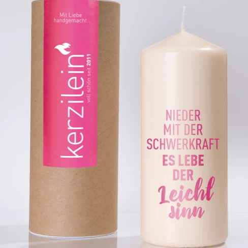 Kerze Leichtsinn