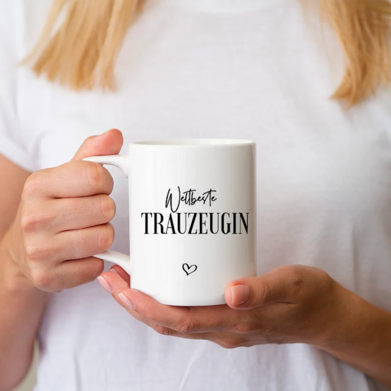 Geschenk Tasse für Deine Trauzeugin
