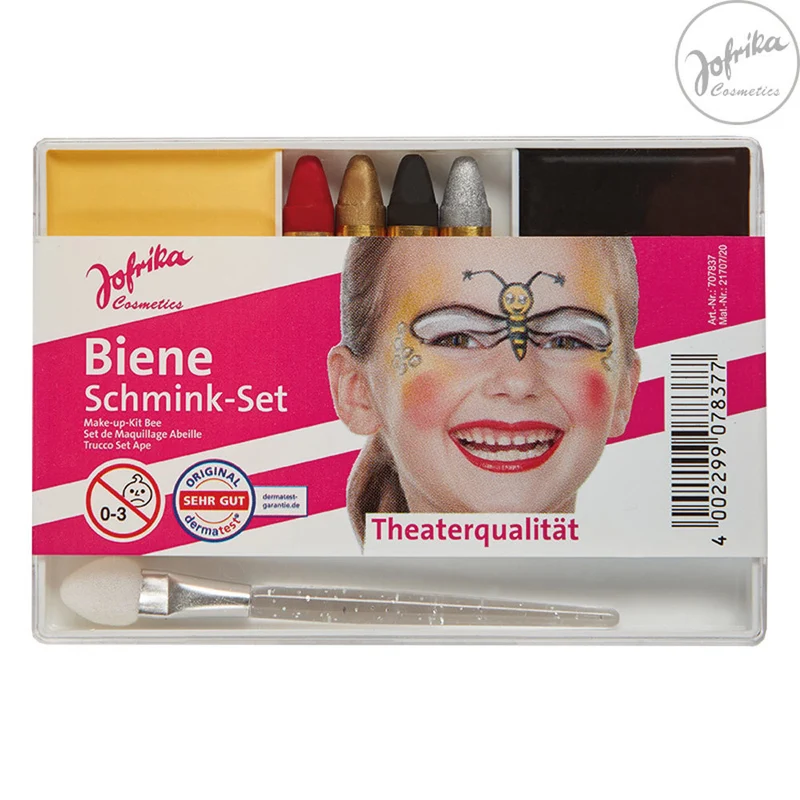 Jofrika Karneval Schmink-Set "Biene" 707837 | Theater Qualität