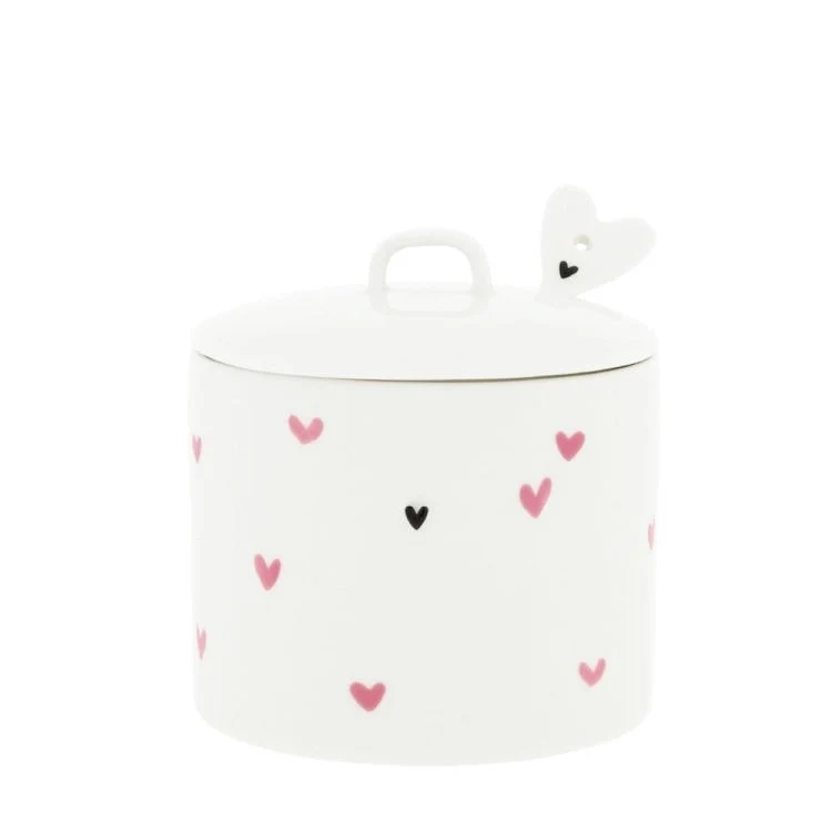 Bastion Collections Zuckerdose Rose Hearts