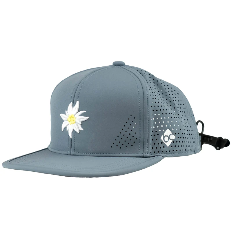 Bavarian Caps Edelweiß Outdoor Cap Grau Blau