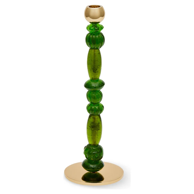 Kerzenhalter BEADS S grün