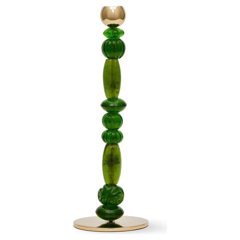 Kerzenhalter BEADS S grün