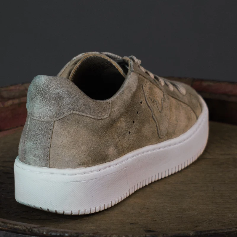 MeiSchua! Trachtensneaker Damen Braun Elli