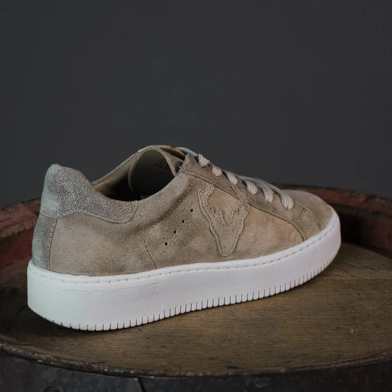MeiSchua! Trachtensneaker Damen Braun Elli