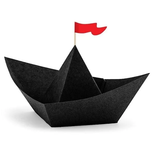 Partydeko Piratenschiff (6 Stück)