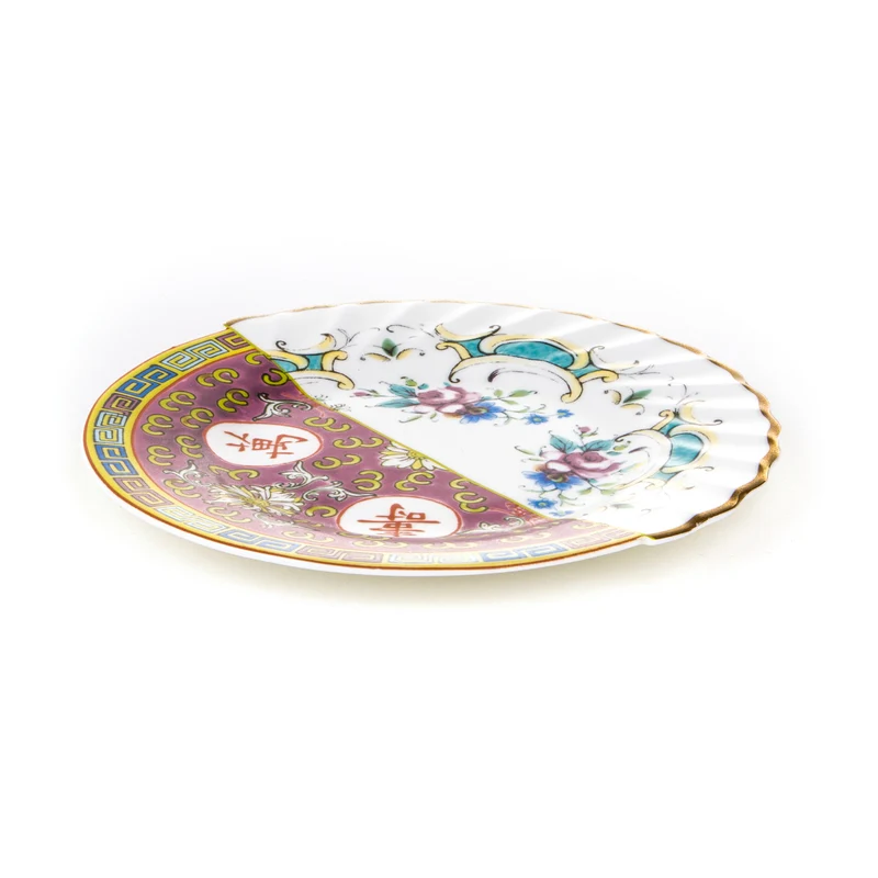 Dessertteller Hybrid EUDOSSIA 2er-Set, Porzellan