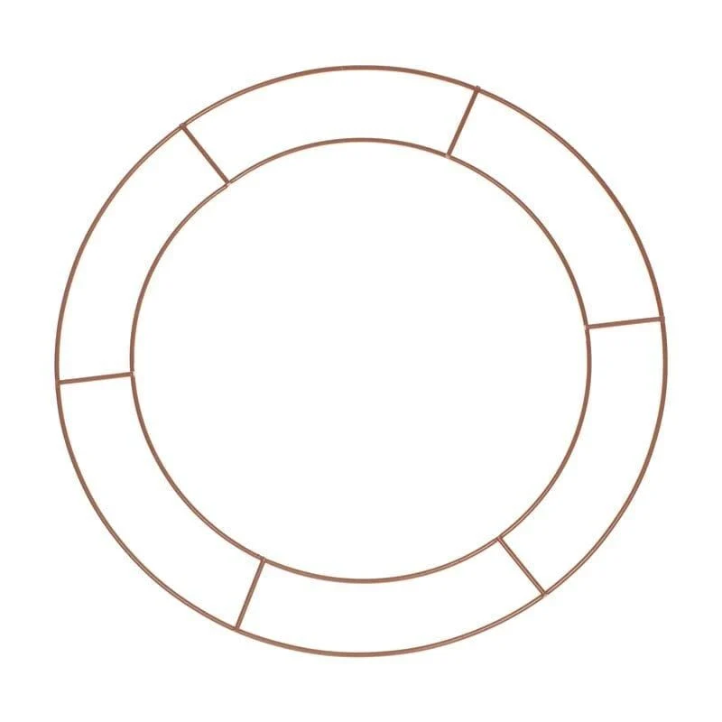 Deko Reifen rosegold (3 Stück)