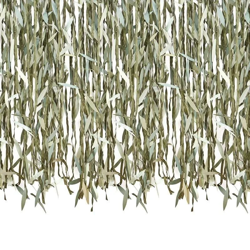 Vorhang Eukalyptus Blätter
