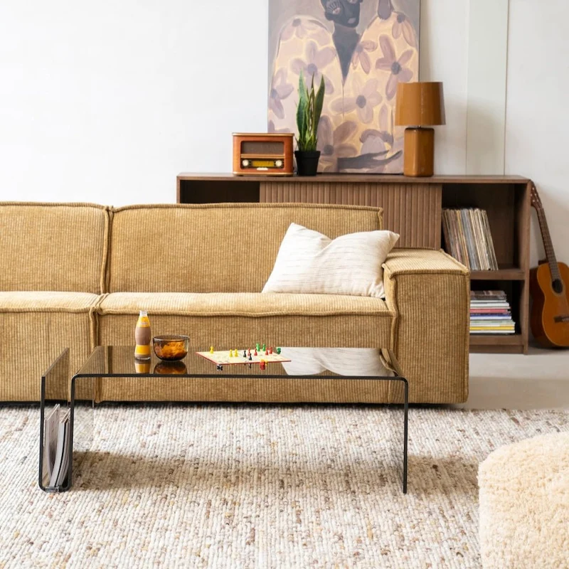 Couchtisch Shadow Braun Glas - By-Boo