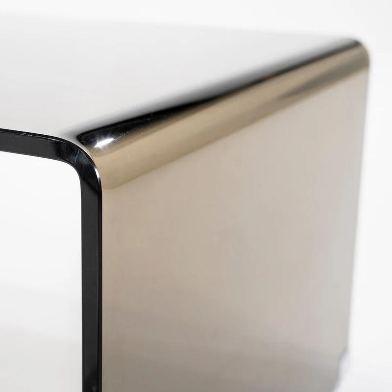 Beistelltisch Shadow Braun Glas - By-Boo