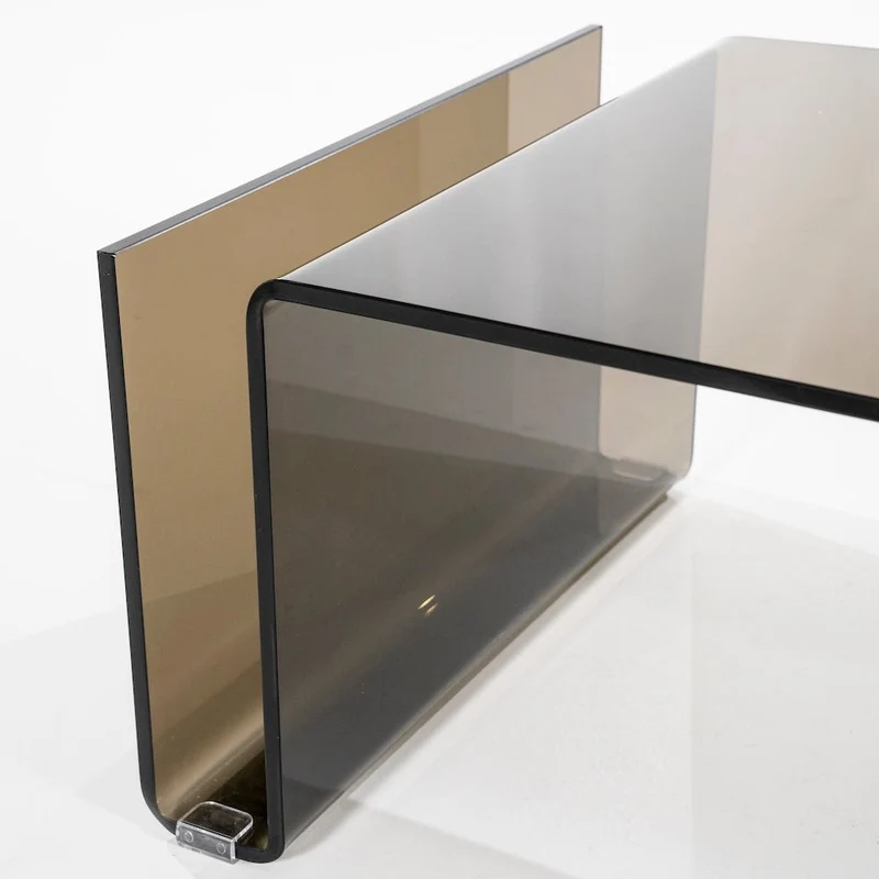 Beistelltisch Shadow Braun Glas - By-Boo