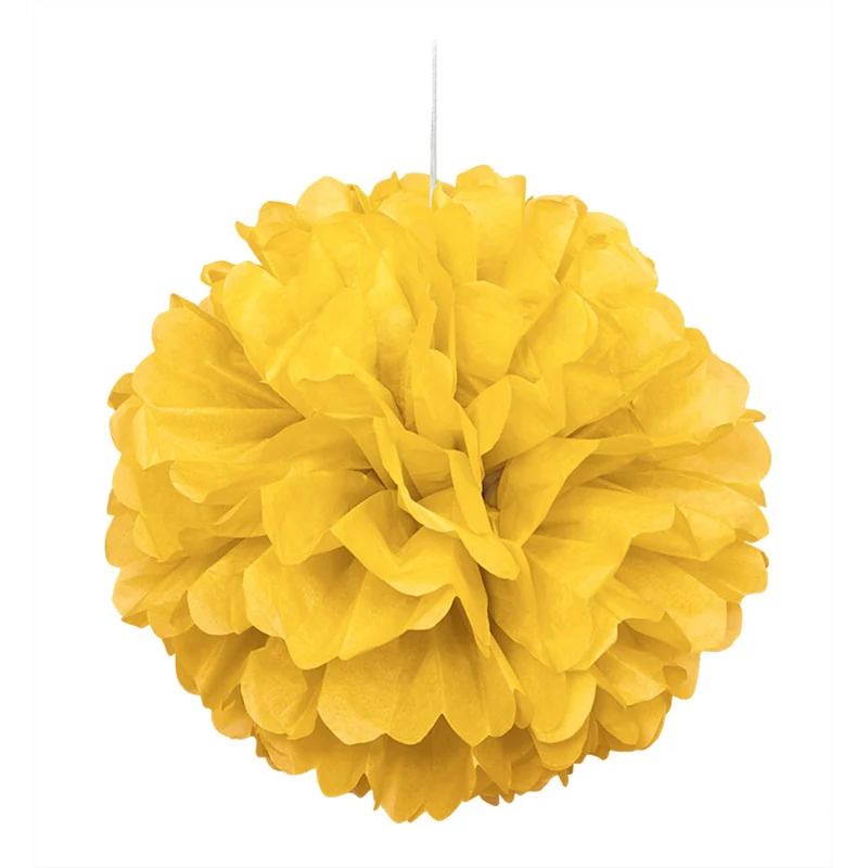 Wabenball Fluffy 40cm/1 Stück | Gelb