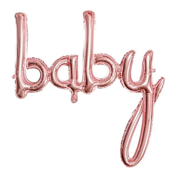 Folienballon baby