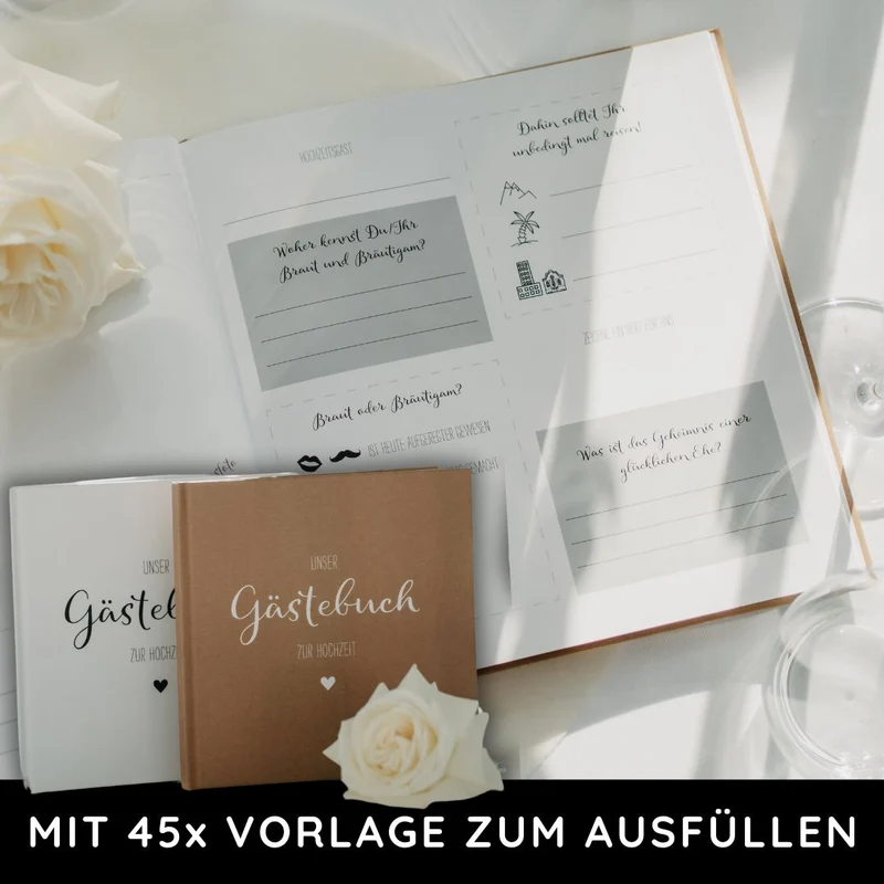 Gästebuch zum Ausfüllen