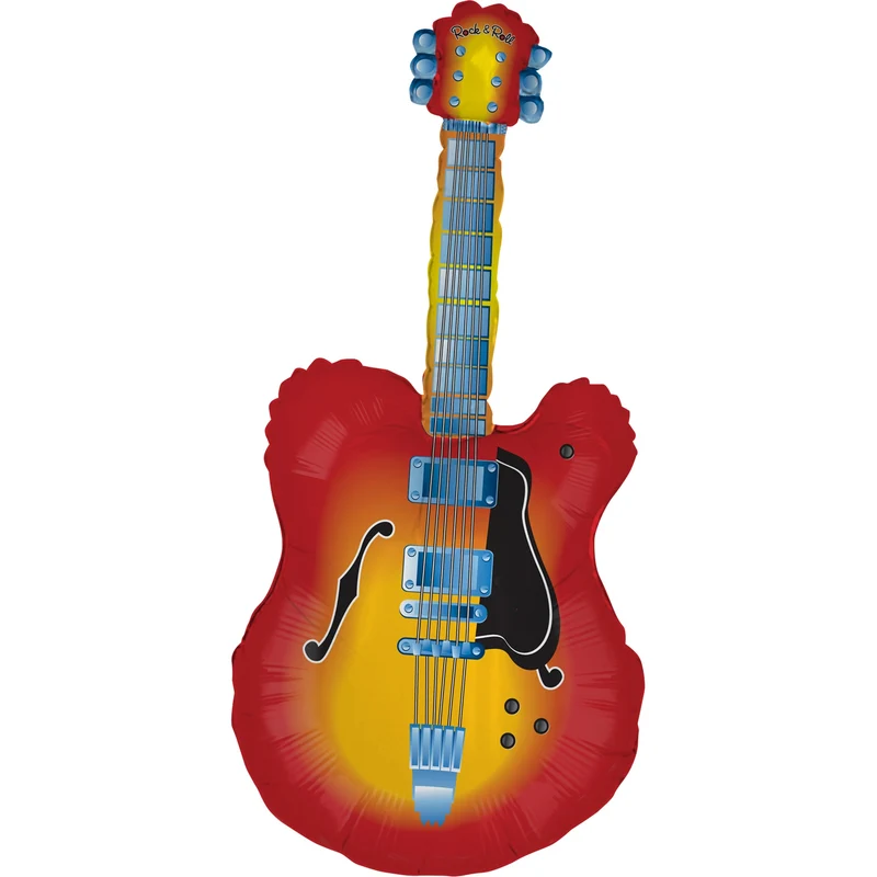 Shape Folienballon "Gitarre" | 109 cm
