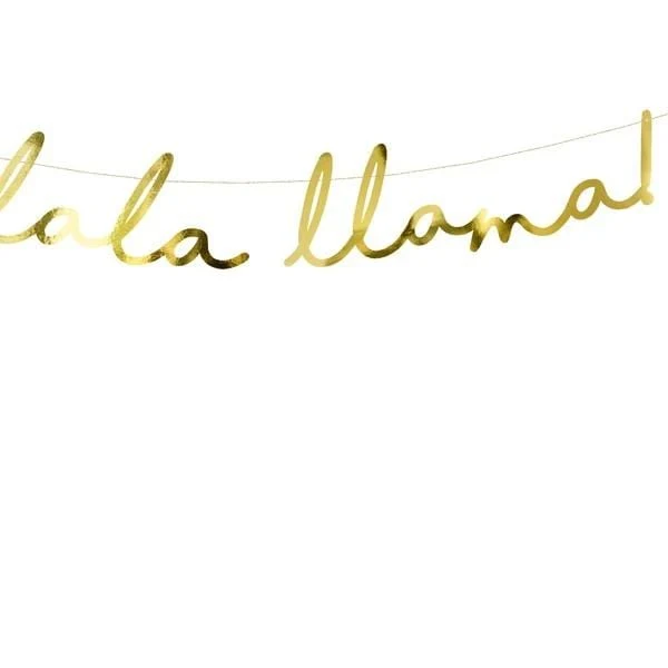 Girlande Lama Party