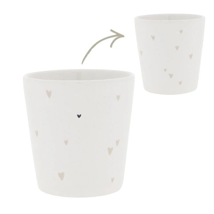 Bastion Collections Becher Natural Hearts